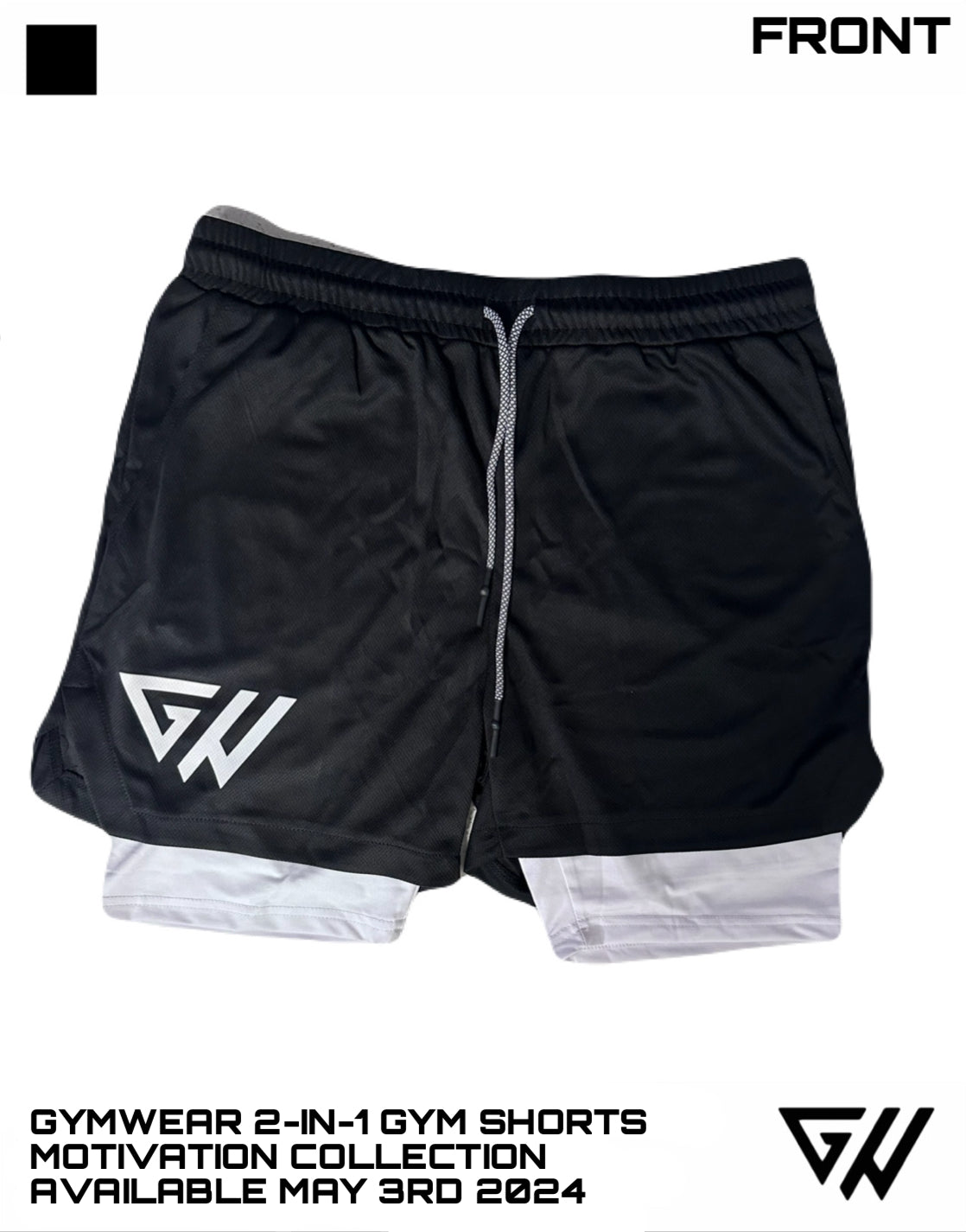 GymWear 2-in-1 Gym Shorts