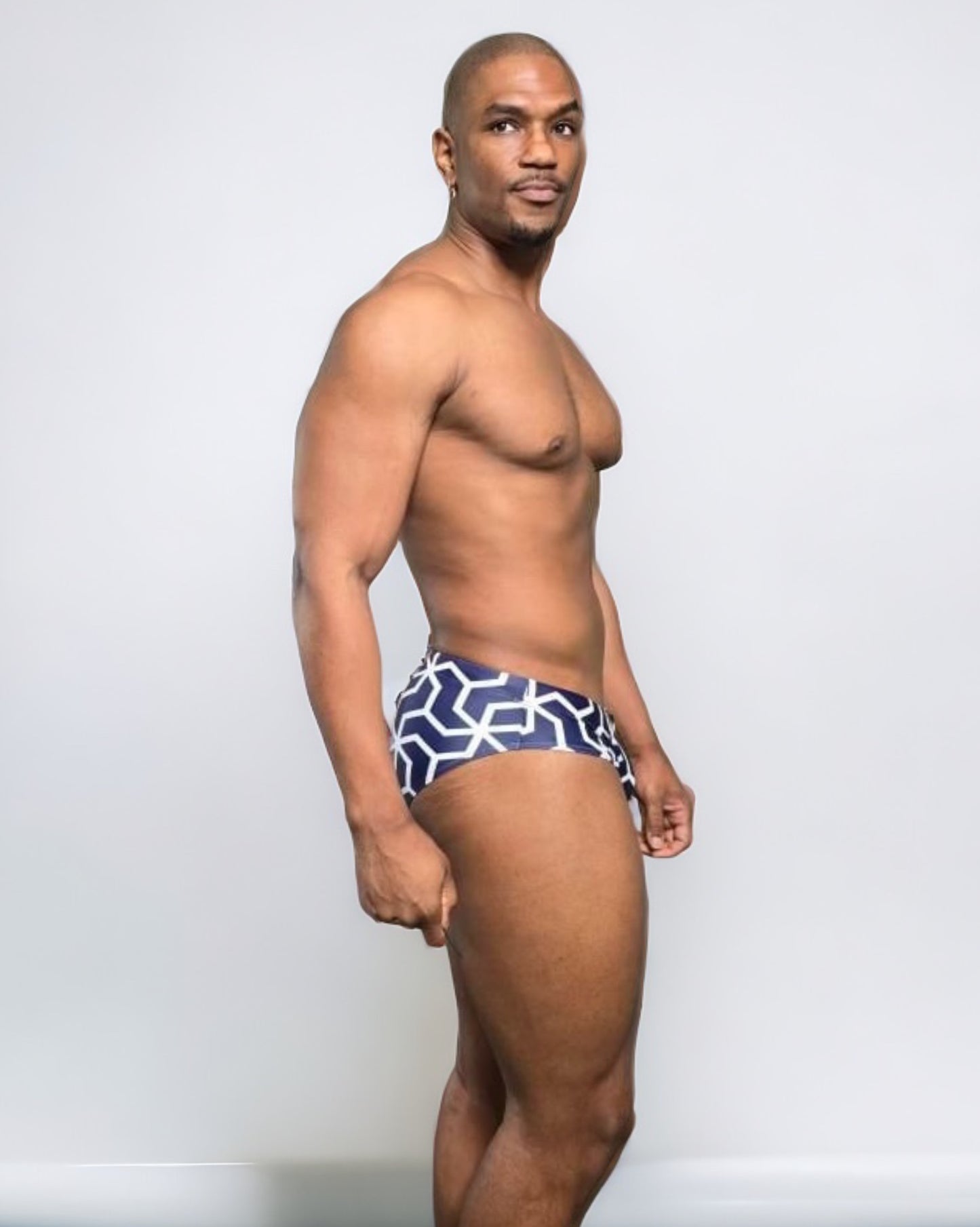 SwimWear Print Bikini Briefs